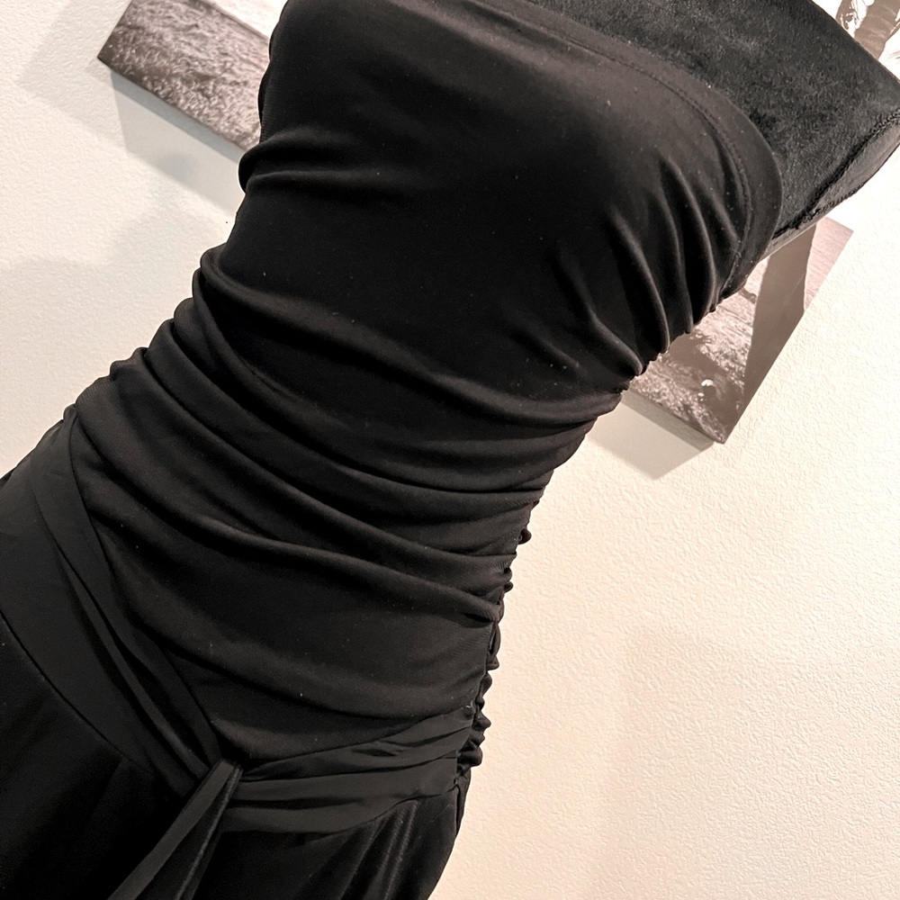 A-LIST strapless black dress - Picture 10 of 11